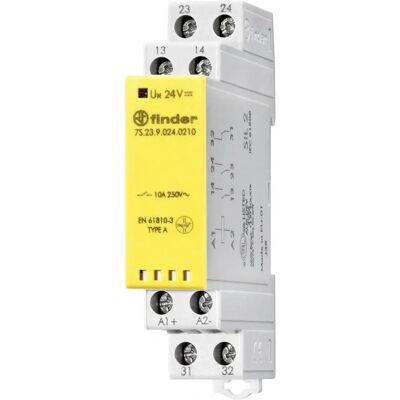 Finder 7S.23.9.024.0210 Sicherheitsrelaismodul 24V 10A IP20 Finder 7S.23.9.024.0210 Sicherheitsrelaismodul 24V 10A IP20