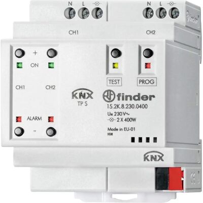 Finder 15.2K.8.230.0400 Dimmacteur Universel - Contrôle de phase - Publicité Finder 15.2K.8.230.0400 Dimmacteur Universel - Contrôle de phase - Publicité