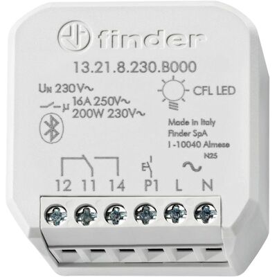 Finder Model 13218230B000 Wireless Relay - In-wall Bluetooth Control Finder Model 13218230B000 Wireless Relay - In-wall Bluetooth Control