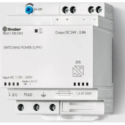 Finder - 78.60.1.230.2402 - 24 V - Power supply Finder - 78.60.1.230.2402 - 24 V - Power supply