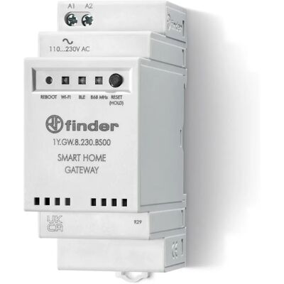Finder - 1YGW8230BS00 - 230V - DIN 35 mm - Module Gateway - Publicité Finder - 1YGW8230BS00 - 230V - DIN 35 mm - Module Gateway - Publicité
