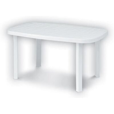 Marca Otello Tavolo da giardino in resina, 140x80x72 cm Marca Otello Tavolo da giardino in resina, 140x80x72 cm