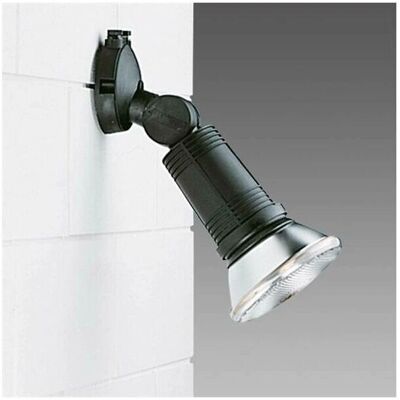 Faro Disano Dafne da parete o terra - Faretto per PAR38 E27, nero Faro Disano Dafne da parete o terra - Faretto per PAR38 E27, nero