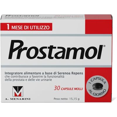 Menarini Supporto alla prostata - Serenoa repens - 30 capsule Menarini Supporto alla prostata - Serenoa repens - 30 capsule