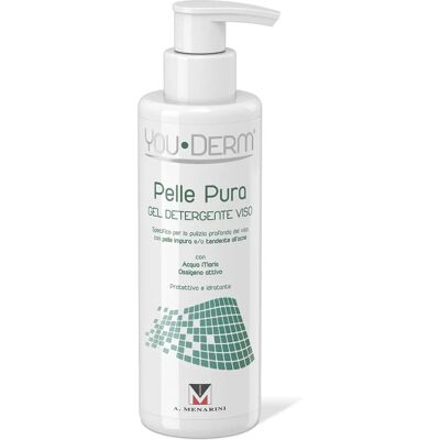 Gel Detergente Viso Profondo Youderm - Pelle Acneica - 200ml Gel Detergente Viso Profondo Youderm - Pelle Acneica - 200ml