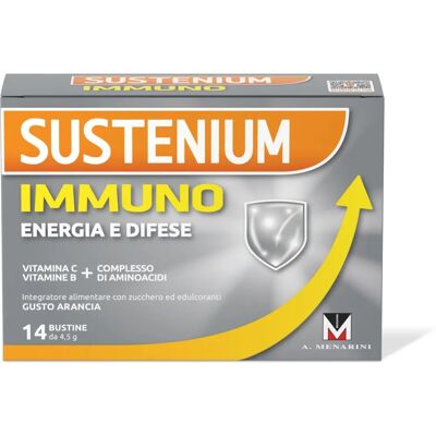 A.Menarini Ind.Farm.Riun.Srl Sustenium Immuno Energy - Supporto immunitario - 14 bustine A.Menarini Ind.Farm.Riun.Srl Sustenium Immuno Energy - Supporto immunitario - 14 bustine