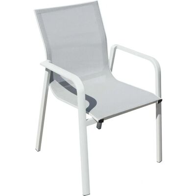 Unknown - Sedia da giardino - Alluminio antracite - Textilene - Outdoor chair Unknown - Sedia da giardino - Alluminio antracite - Textilene - Outdoor chair