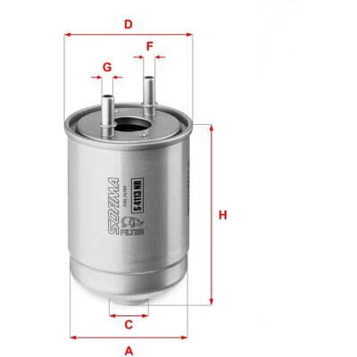 SOFIMA Fuel Filter S 4113 NR - Fuel Filter SOFIMA Fuel Filter S 4113 NR - Fuel Filter