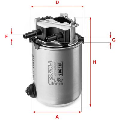 Sofima S 1095 NR Fuel Filter - Fuel Filter Sofima S 1095 NR Fuel Filter - Fuel Filter