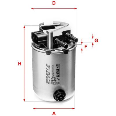 SOFIMA S 0954 NR Kraftstofffilter - Kraftstofffilter SOFIMA S 0954 NR Kraftstofffilter - Kraftstofffilter