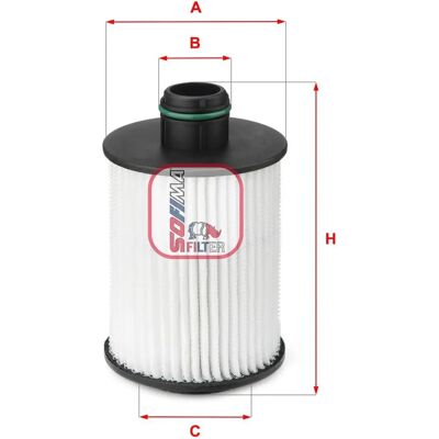 Filtro de aceite SOFIMA S 5093 PE - Cartucho para Opel Astra Zafira Insignia Filtro de aceite SOFIMA S 5093 PE - Cartucho para Opel Astra Zafira Insignia