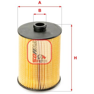 SOFIMA S5089PE Oliefilter - Filterinzet SOFIMA S5089PE Oliefilter - Filterinzet