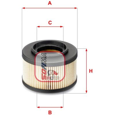 SOFIMA S 6013 NE - Filtre à Carburant pour Chrysler Voyager 4 SOFIMA S 6013 NE - Filtre à Carburant pour Chrysler Voyager 4
