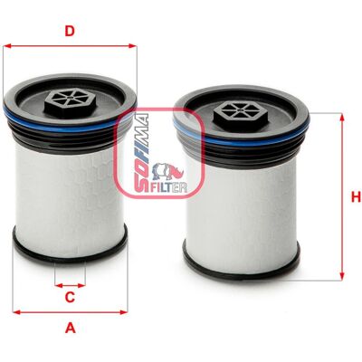 SOFIMA S 6047 NE Fuel Filter - Cartouche filtrante SOFIMA S 6047 NE Fuel Filter - Cartouche filtrante