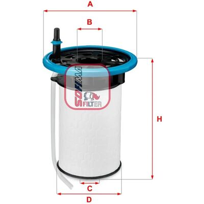 SOFIMA Kraftstofffilter S 6052 NE - Kraftstofffilter, Fiat, Opel SOFIMA Kraftstofffilter S 6052 NE - Kraftstofffilter, Fiat, Opel