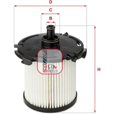 SOFIMA S 6074 NE Fuel Filter - Cartridge SOFIMA S 6074 NE Fuel Filter - Cartridge
