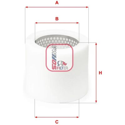 SOFIMA S 9780 A - Luftfilter SOFIMA S 9780 A - Luftfilter