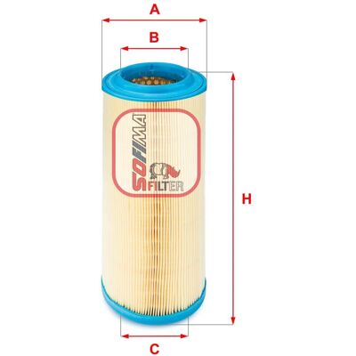 Filtro de aire SOFIMA S7341A Filtro de aire SOFIMA S7341A