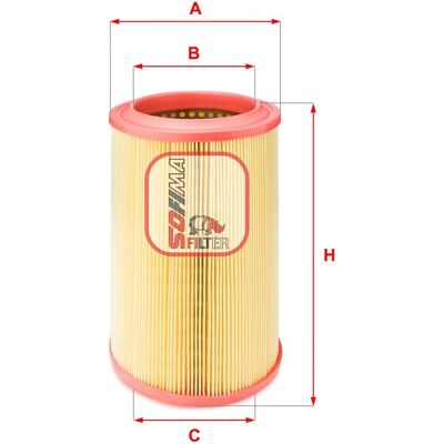 SOFIMA S1250A Luftfilter - Autoteil SOFIMA S1250A Luftfilter - Autoteil