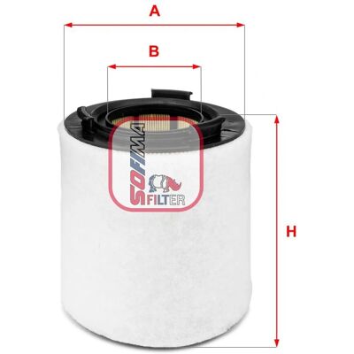 Luchtfilter SOFIMA S 7621 A - Luchtfilter Luchtfilter SOFIMA S 7621 A - Luchtfilter
