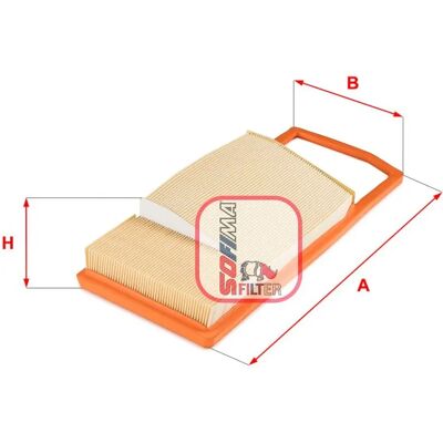 SOFIMA S 3795 A Air Filter - FIAT 500 3-door, Cabriolet SOFIMA S 3795 A Air Filter - FIAT 500 3-door, Cabriolet