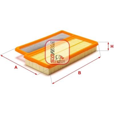 SOFIMA S 3A69 A - Filtru de aer SOFIMA S 3A69 A - Filtru de aer