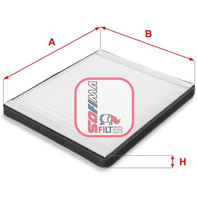 SOFIMA S 3075 C Luftfilter für Passagierraum SOFIMA S 3075 C Luftfilter für Passagierraum