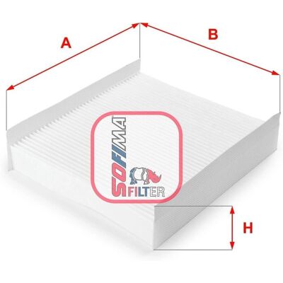 SOFIMA S3157C Interieurfilter - Luchtfilter SOFIMA S3157C Interieurfilter - Luchtfilter