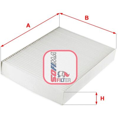SOFIMA S 3276 C Interieurfilter - Partikelfilter SOFIMA S 3276 C Interieurfilter - Partikelfilter