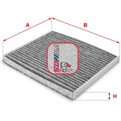 SOFIMA Luchtfilter - Passagiersruimte S 4162 CA SOFIMA Luchtfilter - Passagiersruimte S 4162 CA