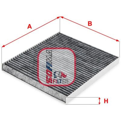 SOFIMA S 4256 CA Interieurfilter - Luchtfilter SOFIMA S 4256 CA Interieurfilter - Luchtfilter