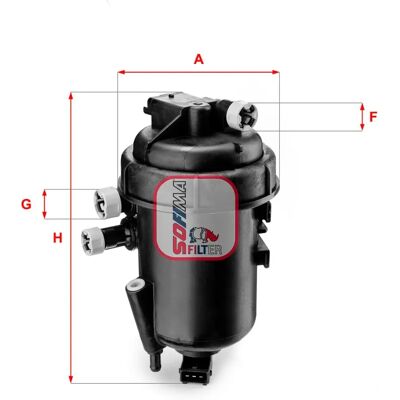 SOFIMA S 5112 GC Fuel Filter - Cartridges SOFIMA S 5112 GC Fuel Filter - Cartridges
