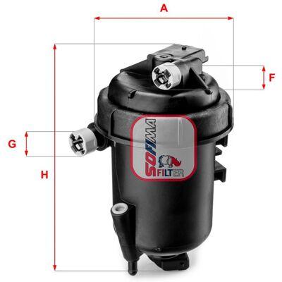 SOFIMA S 5144 GC Fuel Filter - Cartouche filtrante SOFIMA S 5144 GC Fuel Filter - Cartouche filtrante