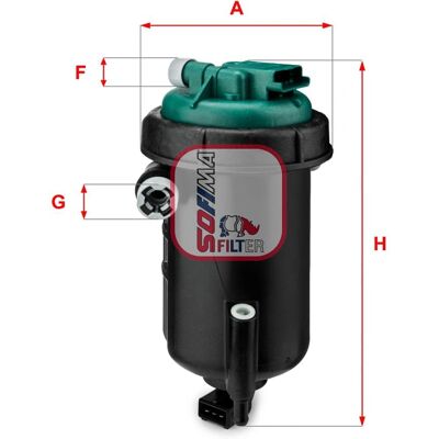 SOFIMA S 5148 GC Fuel Filter - Cartridge, 10 FIAT: Ducato III SOFIMA S 5148 GC Fuel Filter - Cartridge, 10 FIAT: Ducato III