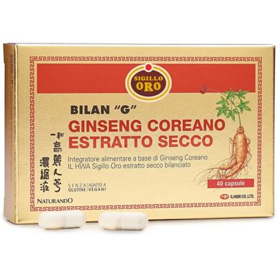 Naturando IL HWA Extracto de Ginseng - Apoya Resiliencia - 40 Cápsulas Naturando IL HWA Extracto de Ginseng - Apoya Resiliencia - 40 Cápsulas