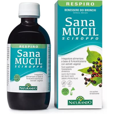 Sirope Sanamucil de Naturando - Apoyo respiratorio Sirope Sanamucil de Naturando - Apoyo respiratorio
