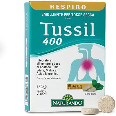 Naturando Tussil 400 - Respiratory Support Lozenges Naturando Tussil 400 - Respiratory Support Lozenges
