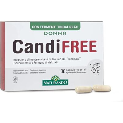 Naturando Donna Candifree - Integratore per la salute femminile - 30 Capsule Vegetariane Naturando Donna Candifree - Integratore per la salute femminile - 30 Capsule Vegetariane