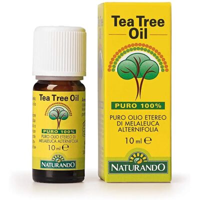 Naturando Tea Tree Oil 10 ml - Pure Essential Oil for Skin & Immune Support Naturando Tea Tree Oil 10 ml - Pure Essential Oil for Skin & Immune Support
