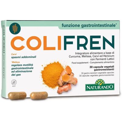Naturando Colifren - Verdauungsunterstützung - 30 Kapseln Naturando Colifren - Verdauungsunterstützung - 30 Kapseln