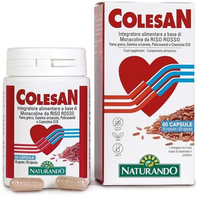 Naturando Colesan Controllo Colesterolo Vegano - Integratore Alimentare Naturando Colesan Controllo Colesterolo Vegano - Integratore Alimentare