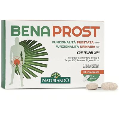 Naturando Srl Benaprost - Apoyo de la próstata - 30 Comprimidos Naturando Srl Benaprost - Apoyo de la próstata - 30 Comprimidos