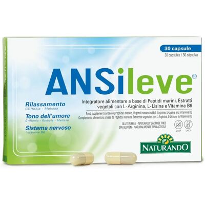 Naturando Ansileve - Rilassamento e Umore - 30 Capsule Naturando Ansileve - Rilassamento e Umore - 30 Capsule