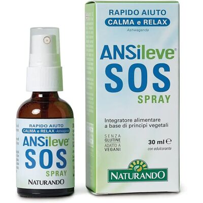 Naturando Ansileve SOS Spray - Mental Wellbeing - Anxiety Relief Naturando Ansileve SOS Spray - Mental Wellbeing - Anxiety Relief