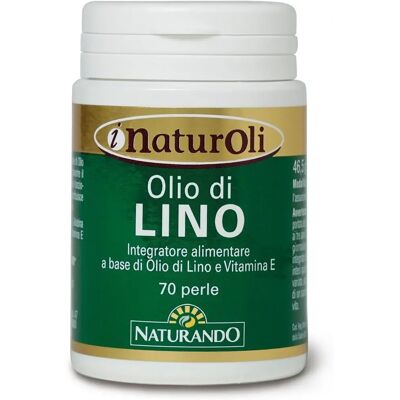 Naturando Olio di Lino Omega-3 70 Capsule - Supporto Metabolismo Lipidi Naturando Olio di Lino Omega-3 70 Capsule - Supporto Metabolismo Lipidi