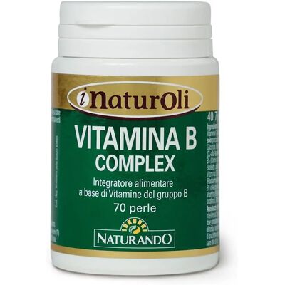 Naturando Complesso di Vitamine B - Integratore Alimentare - 70 capsule Naturando Complesso di Vitamine B - Integratore Alimentare - 70 capsule