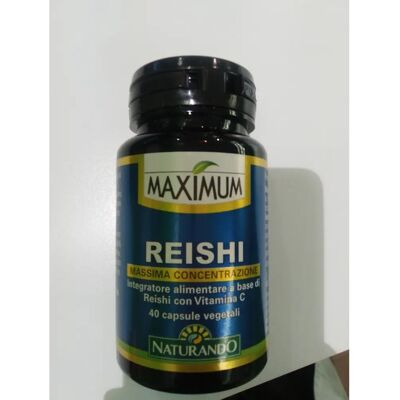 Naturando Maximum Reishi Vegan Supplement - Supports Immunity - 40 Capsules Naturando Maximum Reishi Vegan Supplement - Supports Immunity - 40 Capsules