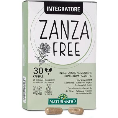 Naturando Zanza free anti-mosquitos - Complemento dietético Naturando Zanza free anti-mosquitos - Complemento dietético