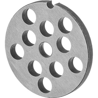 Plaque de hachoir à viande en acier Reber Modèle 8 - Trou 1cm - Publicité Plaque de hachoir à viande en acier Reber Modèle 8 - Trou 1cm - Publicité