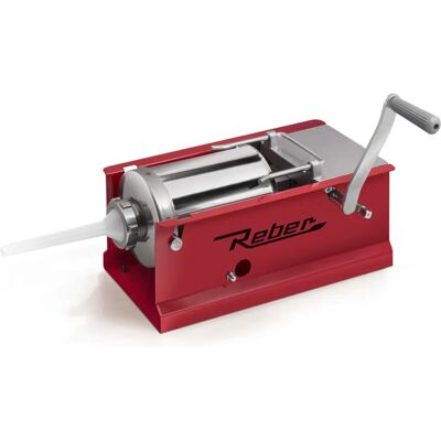 Rellenador de salchichas Reber 8956 N - Acero inoxidable, 3 L, Doble velocidad Rellenador de salchichas Reber 8956 N - Acero inoxidable, 3 L, Doble velocidad